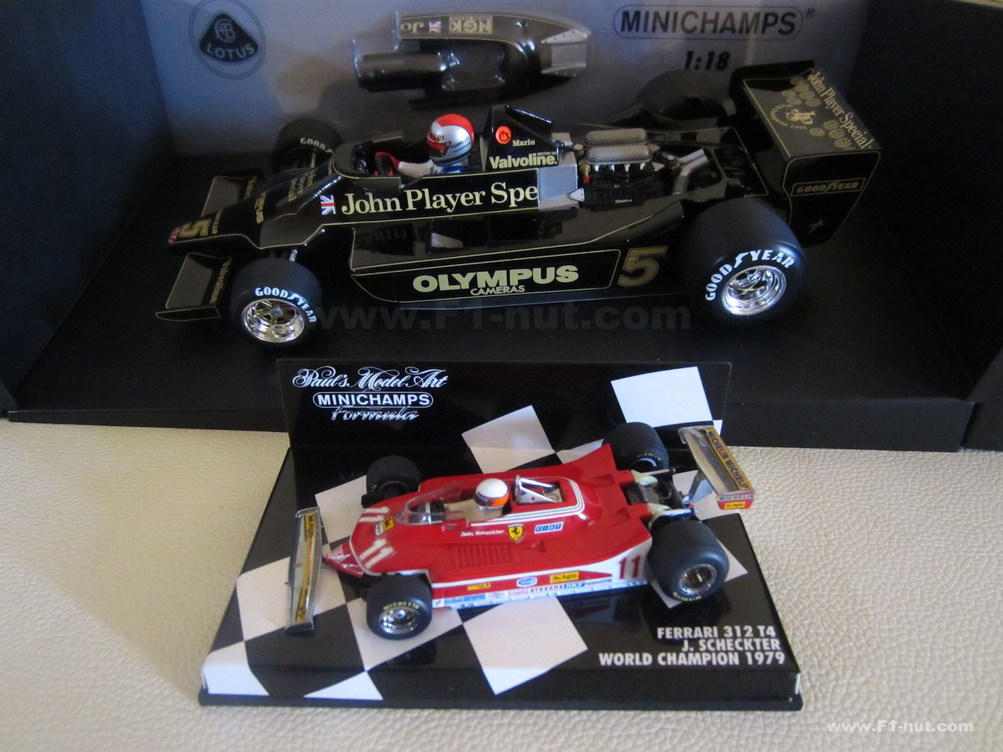 f1 diecast models minichamps