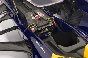 AUTOart RedBull X2010 diecast cockpit