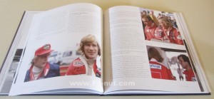 Memories of James Hunt book pages