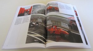 Michael Schumacher Ferrari 1998 book pages