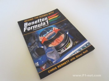 Behind the Scenes with Benetton F1 book cover