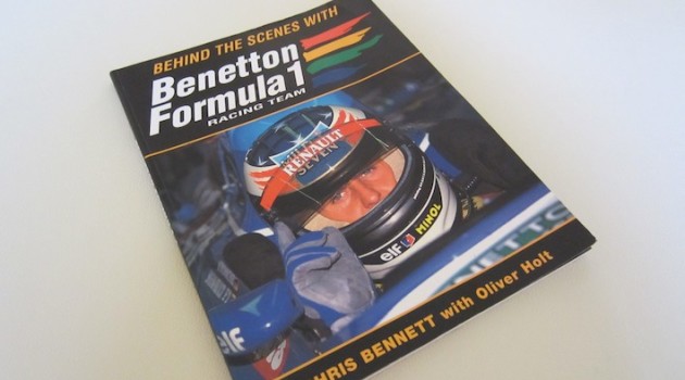 Behind the Scenes with Benetton F1 book cover