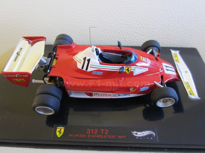 F1 diecast review: Hotwheels Elite 1:43 scale Lauda Ferrari