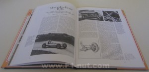 Classic Racing Cars book pages