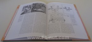 Classic Racing Cars book pages