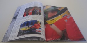 Senna Prince of Formula 1 book pages