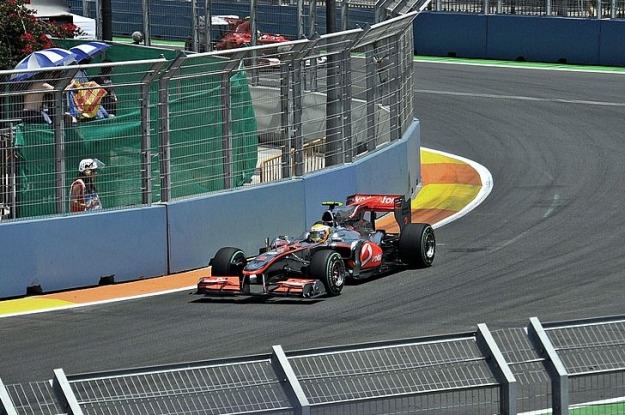 Hamilton Valencia Grand Prix