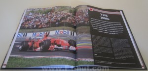 History of Formula 1 book pages