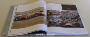 McLaren Formula 1 book pages