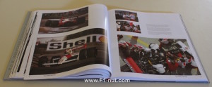 McLaren Formula 1 book pages