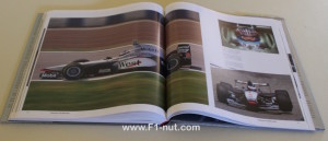 McLaren Formula 1 book pages