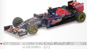 Minichamps resin verstappen STR10