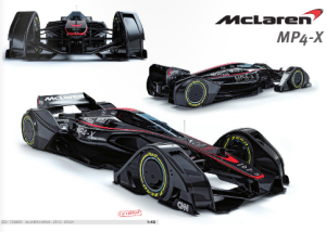 McLaren MP4-X minichamps