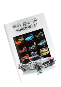 Minichamps 2016 catalog cover