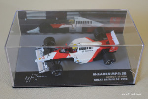 senna eaglemoss 1:43 mclaren mp4/5b