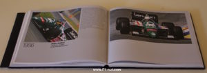 benetton F1 book pages