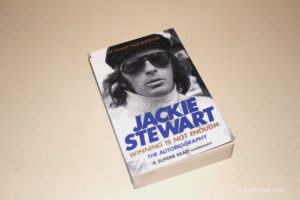 Jackie Stewart Winning is not enough book cover