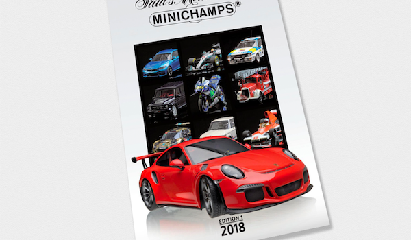 minichamps catalog 2018 cover