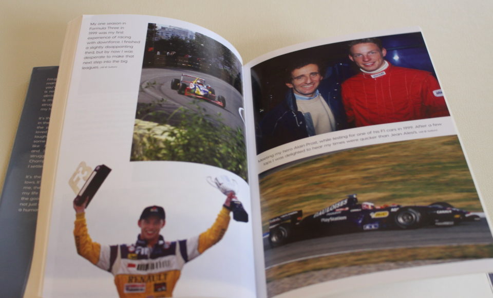 Jenson Button Life To The Limit Book Pages | F1-nut.com