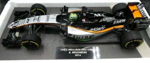 OPO 10 - Formula 1 car 1:43 Compatible with Force India VJM09#11 Perez 2016  - FD108