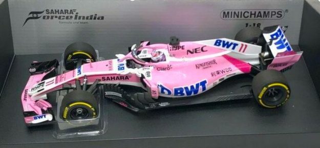 1:43 Spark Force India A.Sutil 2011 #14 Monaco Gp S3024 MMC