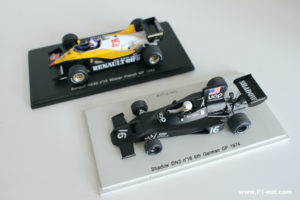 spark 1:43 prost Renault RE40 pryce Shadow DN3