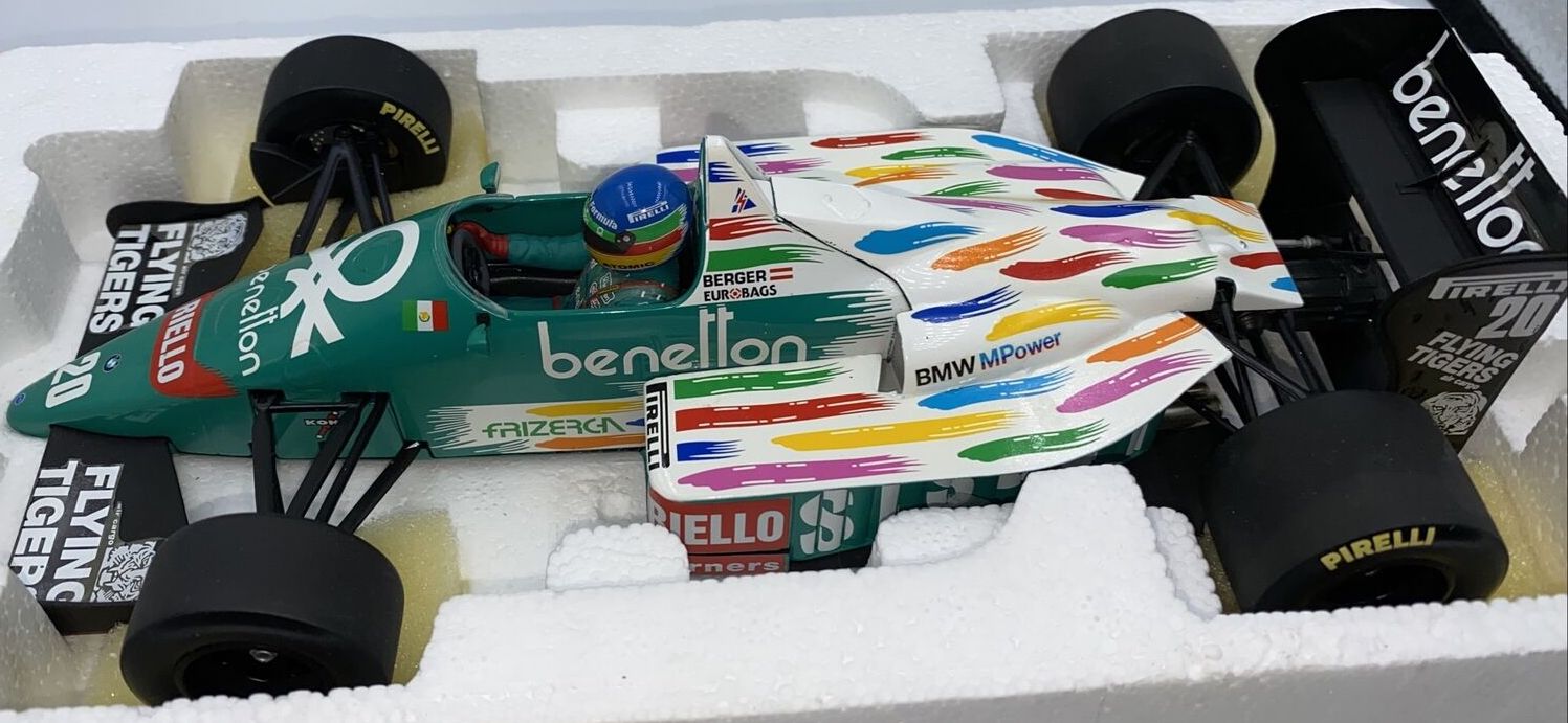 Minichamps Benetton B186 Berger 1:18 | F1-nut.com