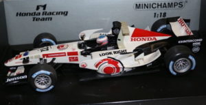 Minichamps Honda RA106 Button 1:18