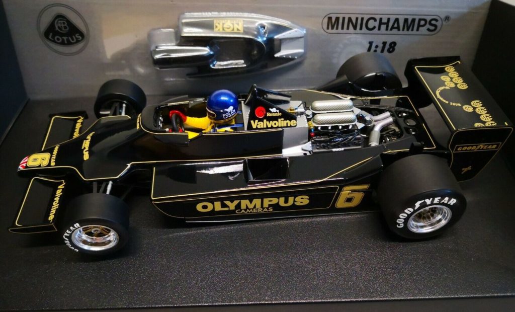 Decalcomanie 1/18 Per Lotus Ford 79 '78 - Peterson E Mario Andretti TBD47