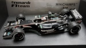 Minichamps Minardi PS03 Verstappen 2003 Brazil GP 1:18