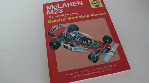 Haynes McLaren M23 book cover