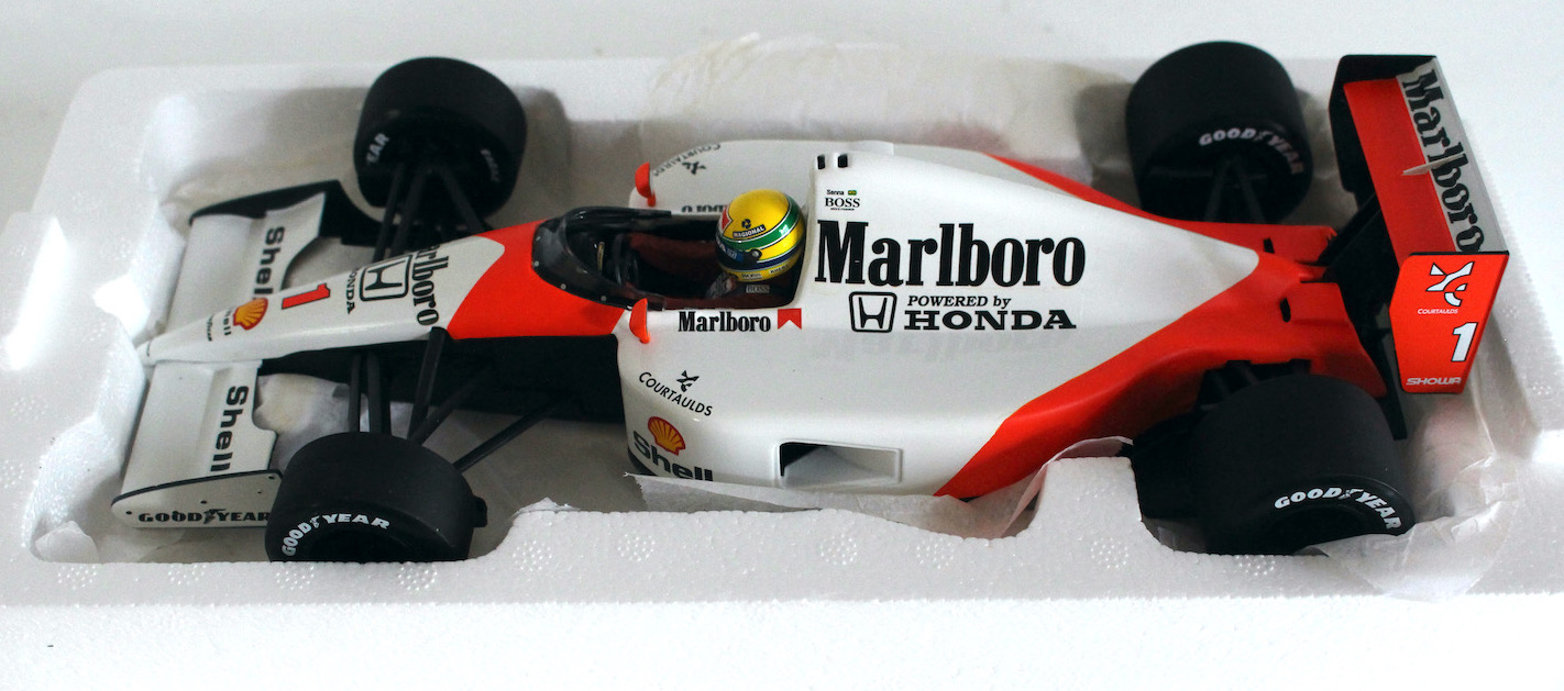 ミニカーMINICHAMPS 1/18 McLaren MP4/5 アイルトン・セナ - ミニカー