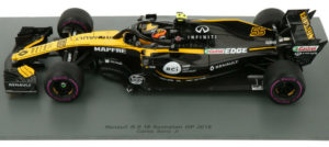 Spark Renault RS18 Sainz 2018 Aust GP 1:18