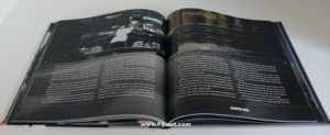 Lewis Hamilton Through the Lens book pages