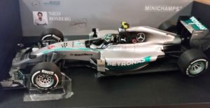 Minichamps Mercedes W05 Rosberg Aust GP 1:18