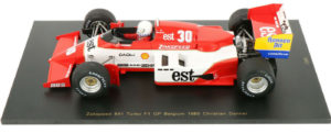 Spark Zakspeed 841 Danner 1985 Belgian GP 1:18