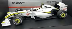 Minichamps Brawn BGP001 Barrichello Aust GP 1:18