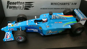 Minichamps Benetton B200 Button Test 2000 1:18