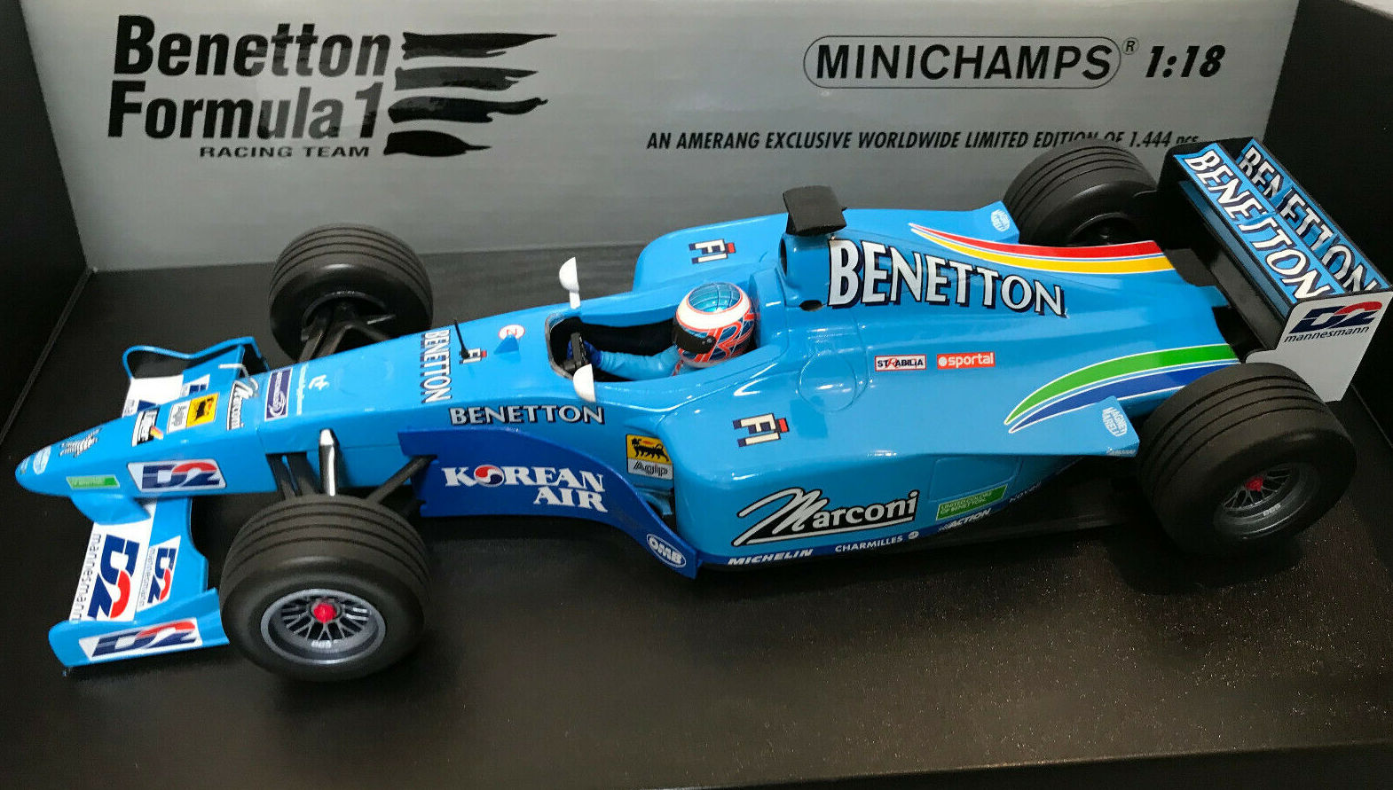 Minichamps Benetton B200 Button Test 2000 1:18 | F1-nut.com