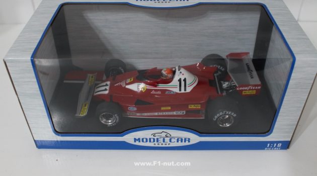 Modelcar Group Lauda Ferrari 312T2 1:18 scale
