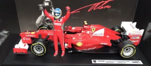 Hotwheels Ferrari F2012 Alonso 2012 Malaysian GP 1:18