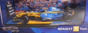 Hotwheels Renault R26 Alonso 2006 Drivers World Champion LE 1:18