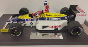 Minichamps Williams FW11 Piquet 1986 German GP Rosberg taxi 118