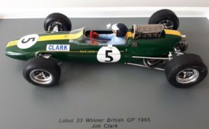 Spark Lotus 33 Clark 1965 British GP 1:18
