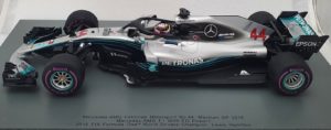 Spark Mercedes W09 Hamilton 2018 Mexican GP 1:18