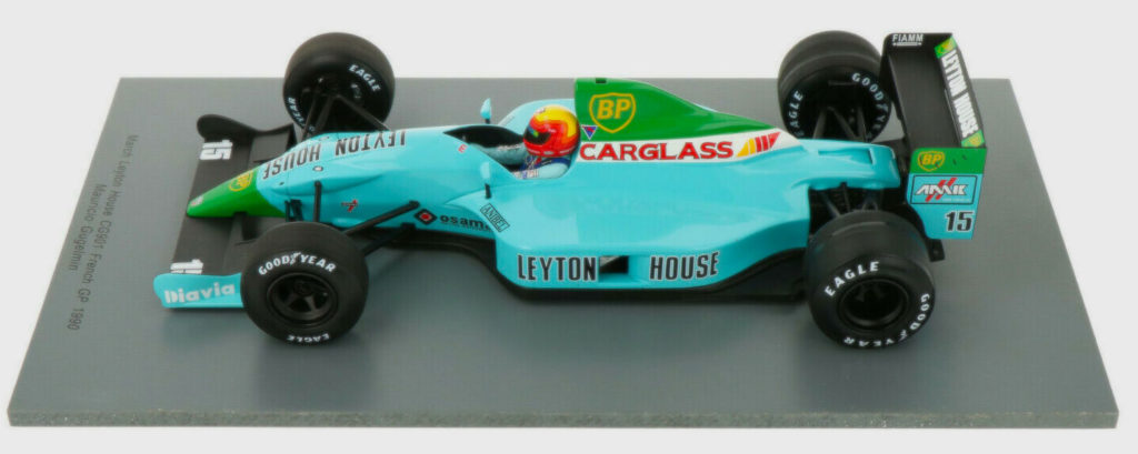 Miniature Spark 1/43 - March Leyton House CG901 - French GP Gugelmin 1990