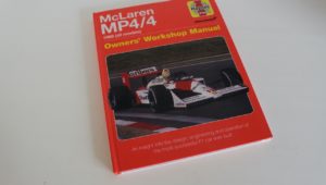MP4/4 Owners Manual book cover