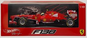Hotwheels Ferrari F138 Massa 1:18