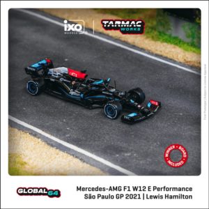 Tarmac Works Mercedes AMG F1 W12 Hamilton 2021 Brazil GP