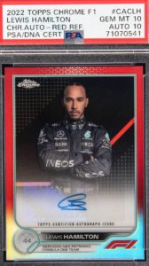 2020 Topps Chrome F1 70th Anniversary Red #4 Charles Leclerc Rookie Card -  PSA GEM MT 10 - Pop 1 on Goldin Auctions